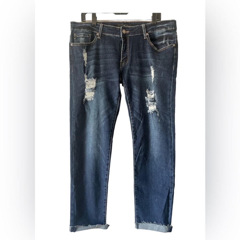 Kancan distressed jeans